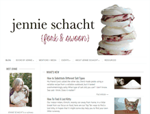 Tablet Screenshot of jennieschacht.com
